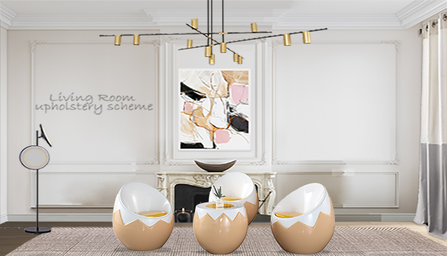 Customized furniture fiberglass furniture egg chair